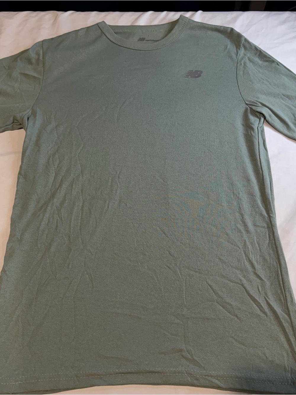 New Balance Men’s Sage Green Long Sleeve Crew